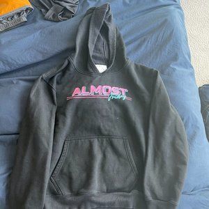Almost Friday Black Hoodie